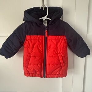 Little Me Black Puffer Jacket